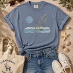 Moonlit Aegean T-Shirt