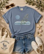 Moonlit Aegean T-Shirt