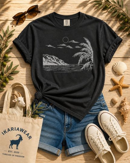 Moonlit-Cove- ikaria T-Shirt