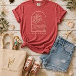 Minimalist Arch Ikaria T-shirt