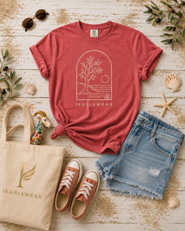 Minimalist Arch Ikaria T-shirt