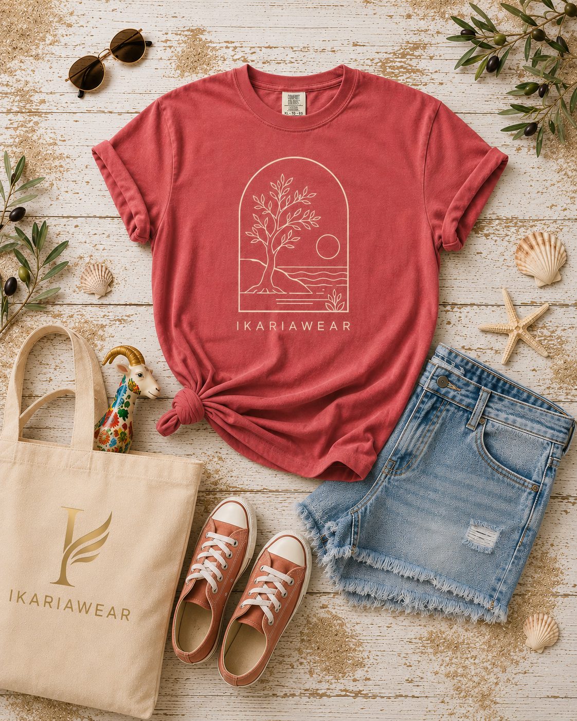 aproap final Minimalist Arch Ikaria T-shirt