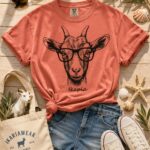 Ικαρία Hipster Goat T-Shirt