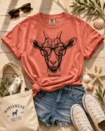 Ικαρία Hipster Goat T-Shirt